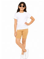 Kidello Girls Cotton Lycra Cycling Shorts Pack of 2