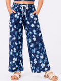 Kidello Girls Spun Printed Palazzo Pant | Soft Fabric | Wide Leg Casual Palazzo