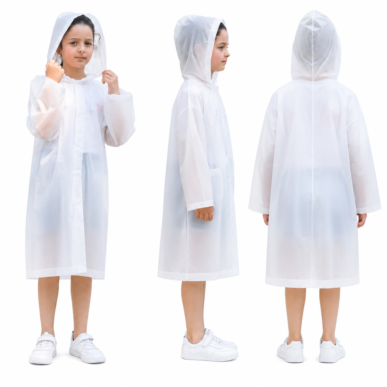 Kidello Kids School Raincoat | Waterproof Hooded Raincoat | School Rain Wear