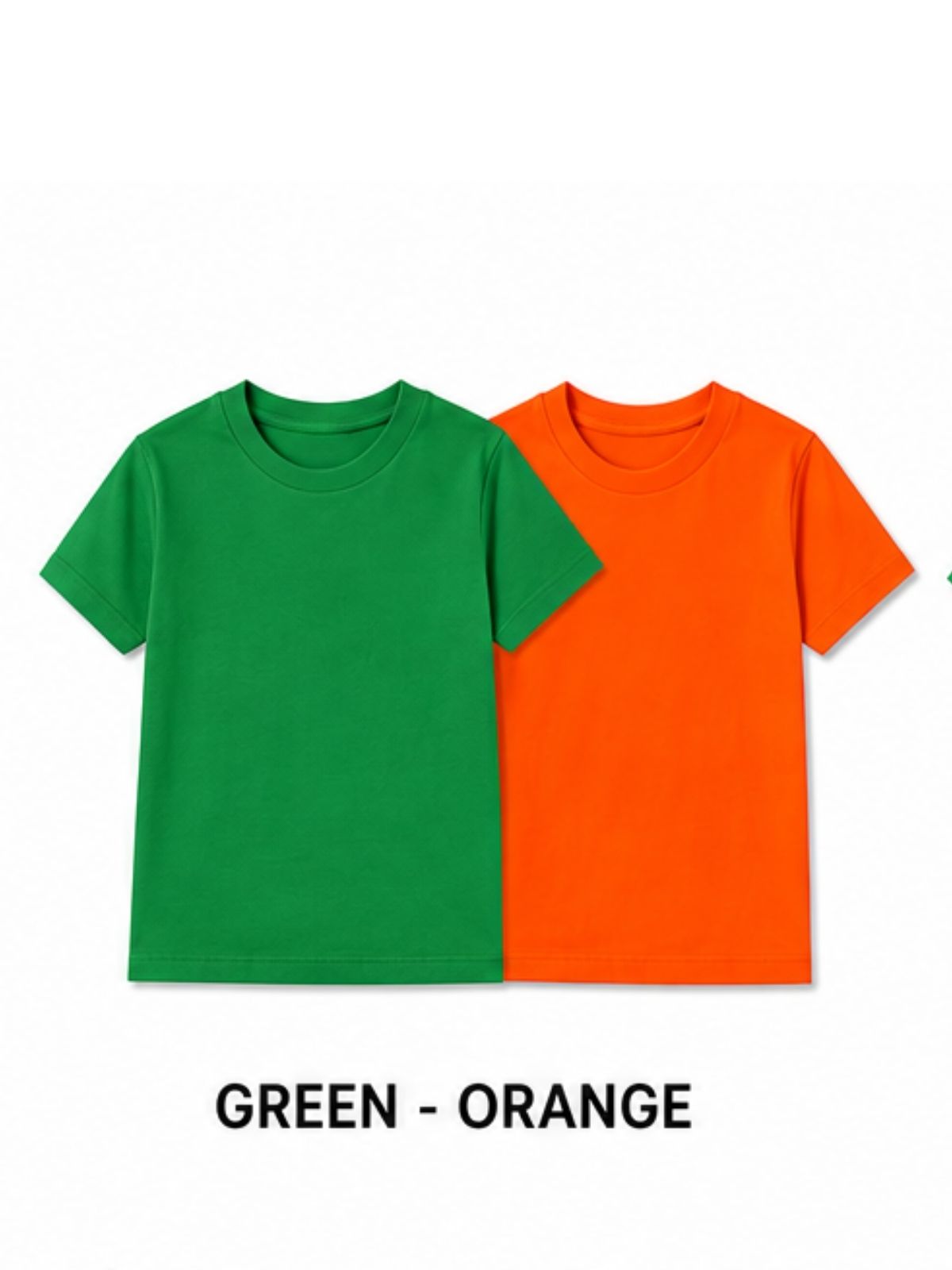 KIDELLO Boys Pure Cotton Round Neck T-Shirt | Soft Breathable Casual Wear for Kids | Regular Fit Half Sleeve Tee (Pack of 2)