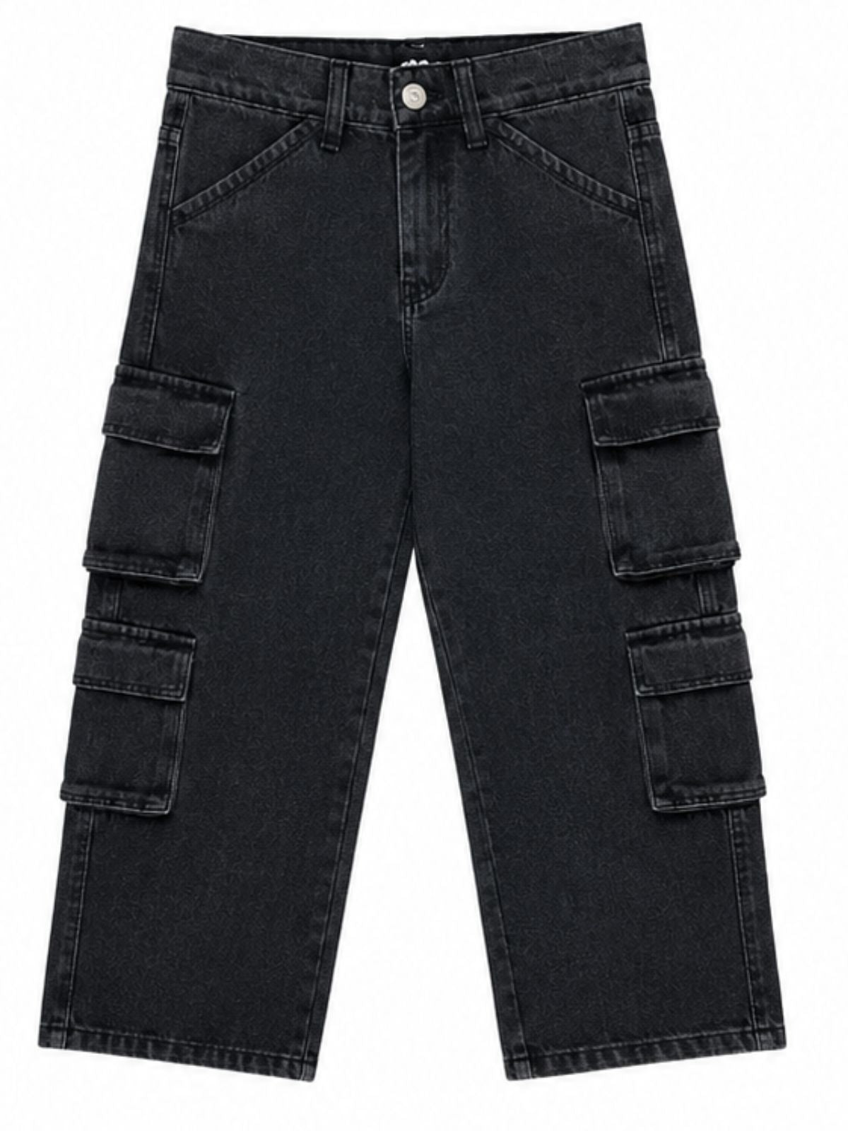Kidello Kids Baggy Jeans | Relaxed Fit Cargo Denim Jeans