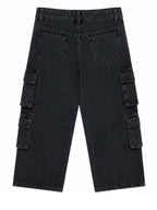 Kidello Kids Baggy Jeans | Relaxed Fit Cargo Denim Jeans