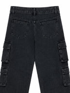 Kidello Kids Baggy Jeans | Relaxed Fit Cargo Denim Jeans