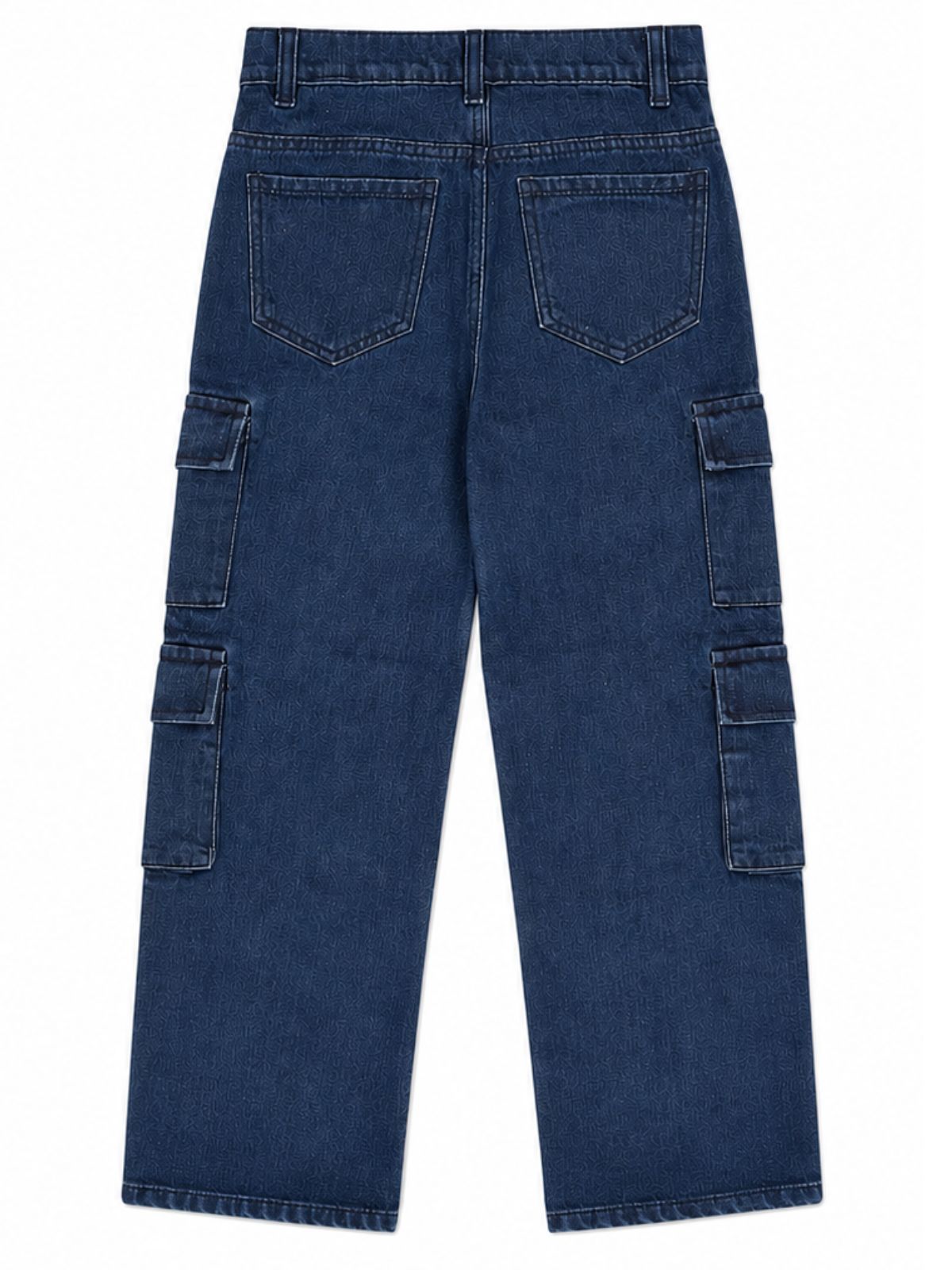 Kidello Kids Baggy Jeans | Relaxed Fit Cargo Denim Jeans