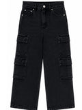 Kidello Kids Baggy Jeans | Relaxed Fit Cargo Denim Jeans