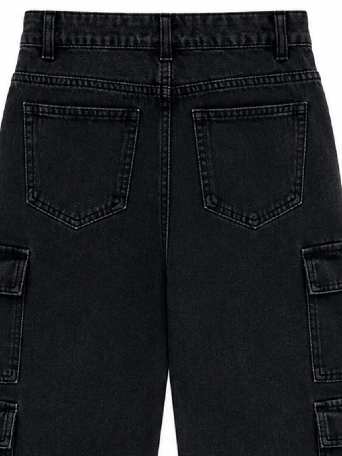 Kidello Kids Baggy Jeans | Relaxed Fit Cargo Denim Jeans