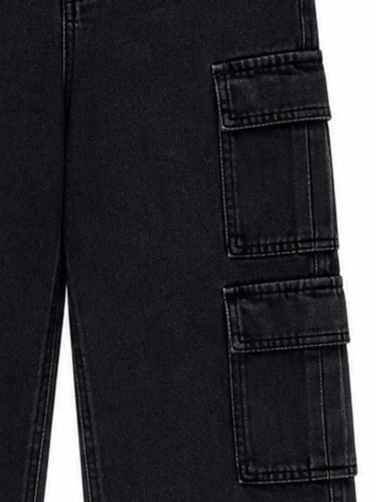 Kidello Kids Baggy Jeans | Relaxed Fit Cargo Denim Jeans