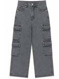 Kidello Kids Baggy Jeans | Relaxed Fit Cargo Denim Jeans