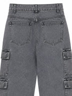 Kidello Kids Baggy Jeans | Relaxed Fit Cargo Denim Jeans