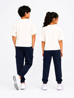Kidello Kids Unisex Cargo Joggers | Relaxed Fit Cotton Jogger Pants