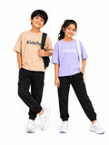 Kidello Kids Unisex Cargo Joggers | Relaxed Fit Cotton Jogger Pants
