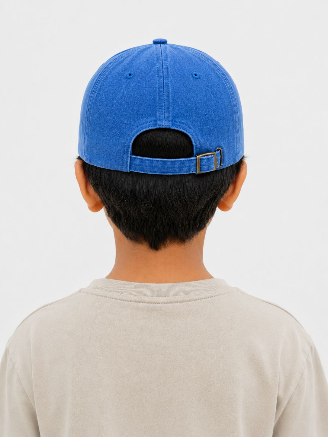 Kidello Kids Vintage Baseball Cap | Adjustable Cotton Sun Cap | Stylish Embroidered Casual Cap for Boys & Girls (11–14 Years)