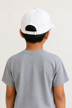 Kidello Kids Vintage Baseball Cap | Adjustable Cotton Sun Cap | Stylish Casual Cap for Boys & Girls (11–14 Years)