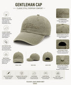 Kidello Kids Vintage Baseball Cap | Adjustable Cotton Sun Cap | Stylish Embroidered Casual Cap for Boys & Girls (11–14 Years)