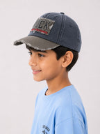 Kidello Kids Vintage Baseball Cap | Adjustable Cotton Sun Cap | Stylish Embroidered Casual Cap for Boys & Girls (11–14 Years)