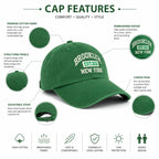 Kidello Kids Vintage Baseball Cap | Adjustable Cotton Sun Cap | Stylish Embroidered Casual Cap for Boys & Girls (11–14 Years)