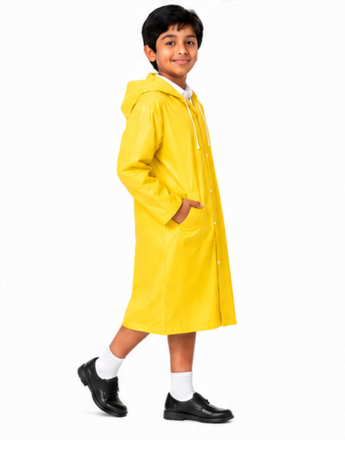 Kidello Kids School Raincoat | Waterproof Hooded Raincoat | School Rain Wear