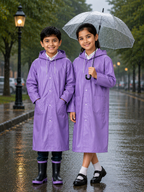Kidello Kids School Raincoat | Waterproof Hooded Raincoat | School Rain Wear