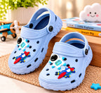 Kidello Kids Comfort Clogs | Lightweight Anti-Slip EVA Sandals with Cute Charms | Soft Cushioned Daily Wear