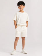 Kidello Boys Cotton Co-ord Set | Oversized T-Shirt & Shorts