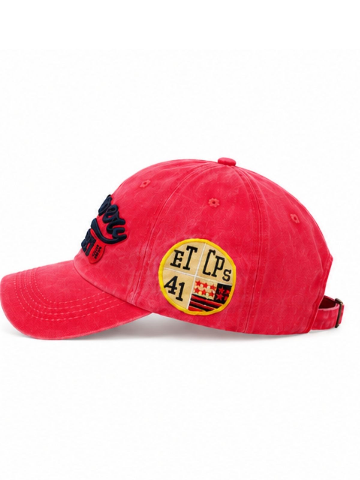 Kidello Kids Vintage Baseball Cap | Adjustable Cotton Sun Cap | Stylish Embroidered Casual Cap for Boys & Girls (11–14 Years)