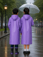 Kidello Kids School Raincoat | Waterproof Hooded Raincoat | School Rain Wear