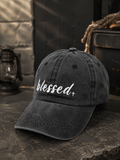 Kidello Kids Vintage Baseball Cap | Adjustable Cotton Sun Cap | Stylish Embroidered Casual Cap for Boys & Girls (11–14 Years)