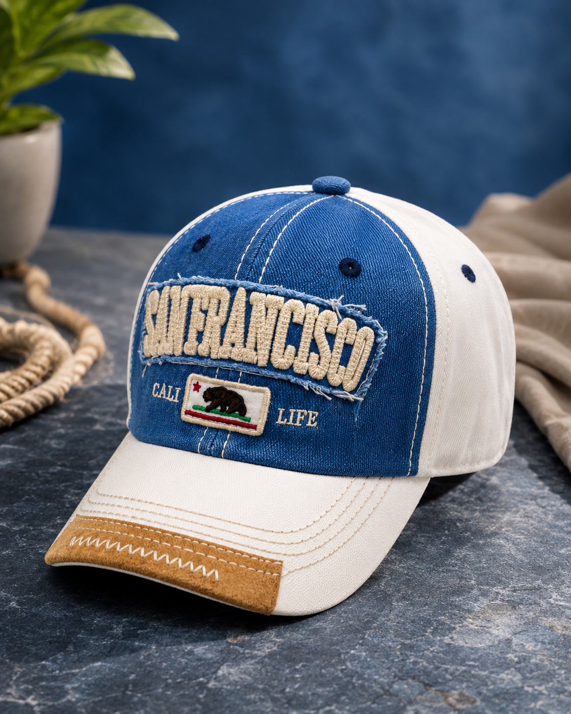 Kidello Kids Vintage Baseball Cap | Adjustable Cotton Sun Cap | Stylish Embroidered Casual Cap for Boys & Girls (11–14 Years)