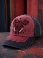 Kidello Kids Vintage Baseball Cap | Adjustable Cotton Sun Cap | Stylish Embroidered Casual Cap for Boys & Girls (11–14 Years)