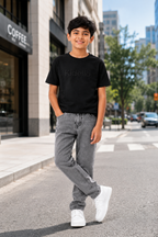 Kidello Boys Straight Fit Denim Jeans | Mid Rise