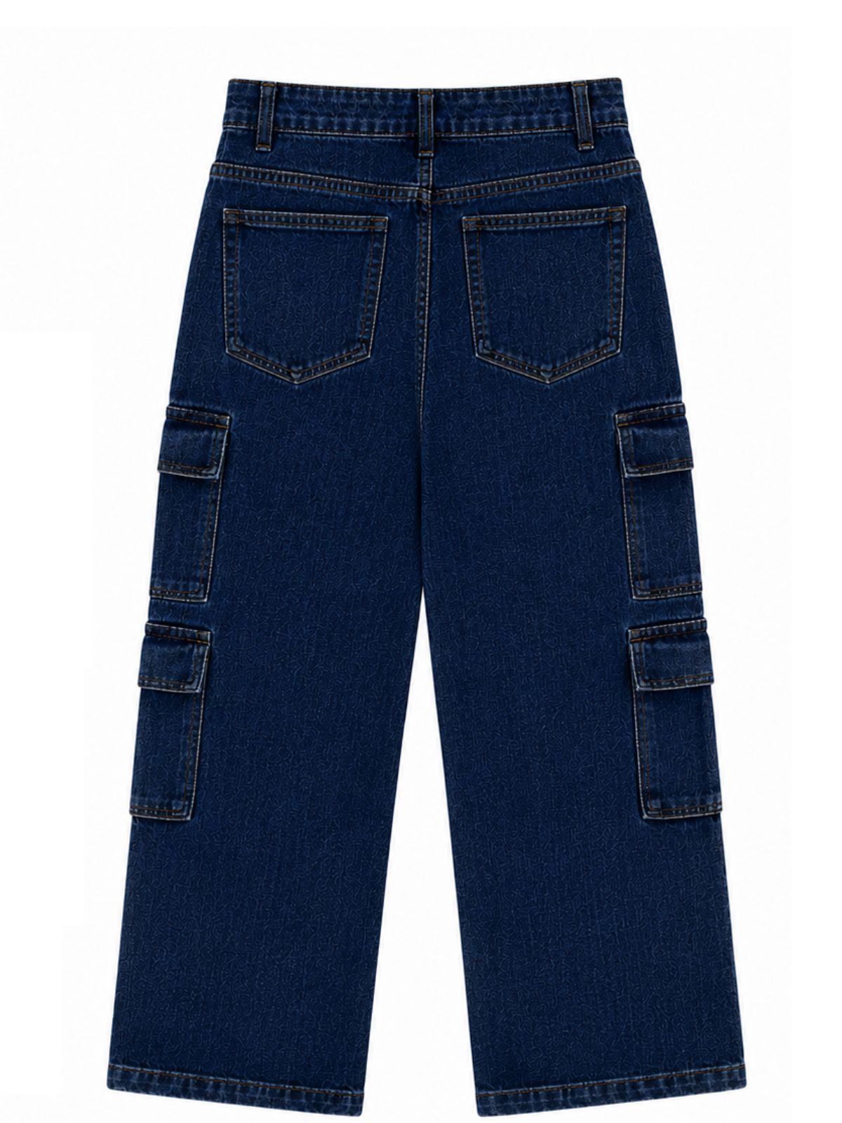 Kidello Kids Baggy Jeans | Relaxed Fit Cargo Denim Jeans