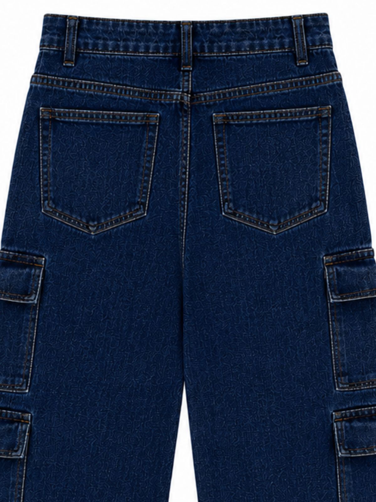 Kidello Kids Baggy Jeans | Relaxed Fit Cargo Denim Jeans