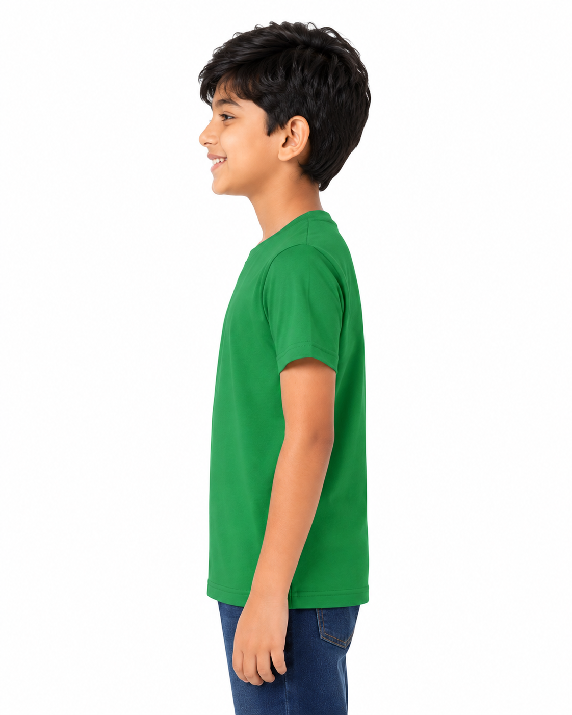 KIDELLO Boys Pure Cotton Round Neck T-Shirt | Soft Breathable Casual Wear for Kids | Regular Fit Half Sleeve Tee