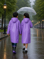 Kidello Kids School Raincoat | Waterproof Hooded Raincoat | School Rain Wear