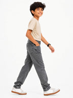 Kidello Boys Straight Fit Denim Jeans | Mid Rise