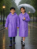 Kidello Kids School Raincoat | Waterproof Hooded Raincoat | School Rain Wear