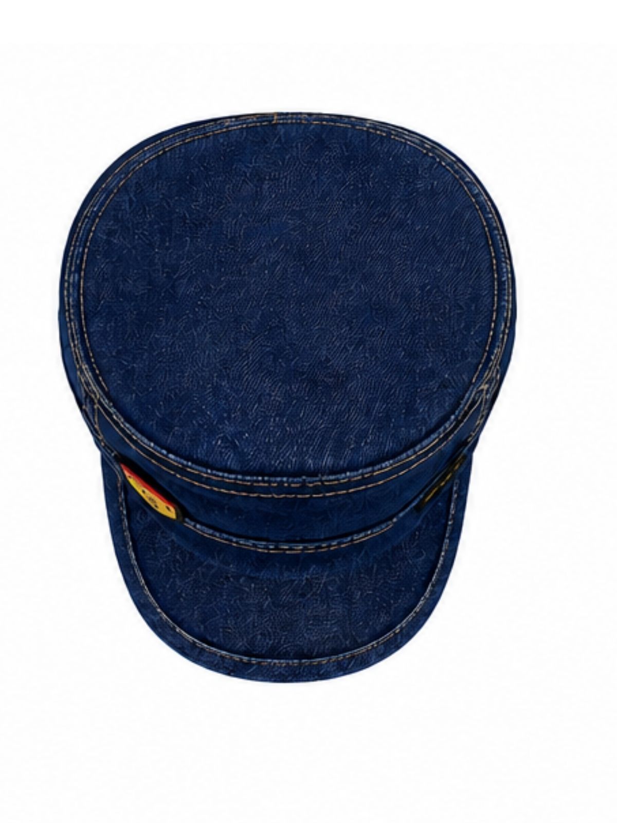 Kidello Kids Denim Army Cap | Adjustable Cotton Military Style Cap | Casual Outdoor Cap for Boys & Girls (11–14 Years)