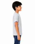 KIDELLO Boys Pure Cotton Round Neck T-Shirt | Soft Breathable Casual Wear for Kids | Regular Fit Half Sleeve Tee