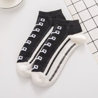 KIDELLO Kids Sneaker Design Ankle Socks – Pack of 5