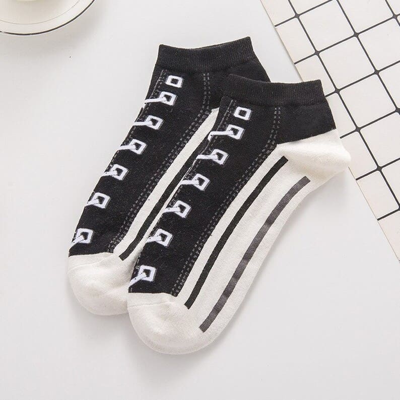 KIDELLO Kids Sneaker Design Ankle Socks – Pack of 5