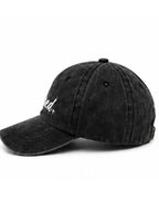Kidello Kids Vintage Baseball Cap | Adjustable Cotton Sun Cap | Stylish Embroidered Casual Cap for Boys & Girls (11–14 Years)