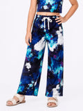Kidello Girls Spun Printed Palazzo Pant | Soft Fabric | Wide Leg Casual Palazzo