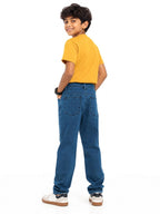 Kidello Boys Straight Fit Denim Jeans | Mid Rise