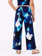 Kidello Girls Spun Printed Palazzo Pant | Soft Fabric | Wide Leg Casual Palazzo