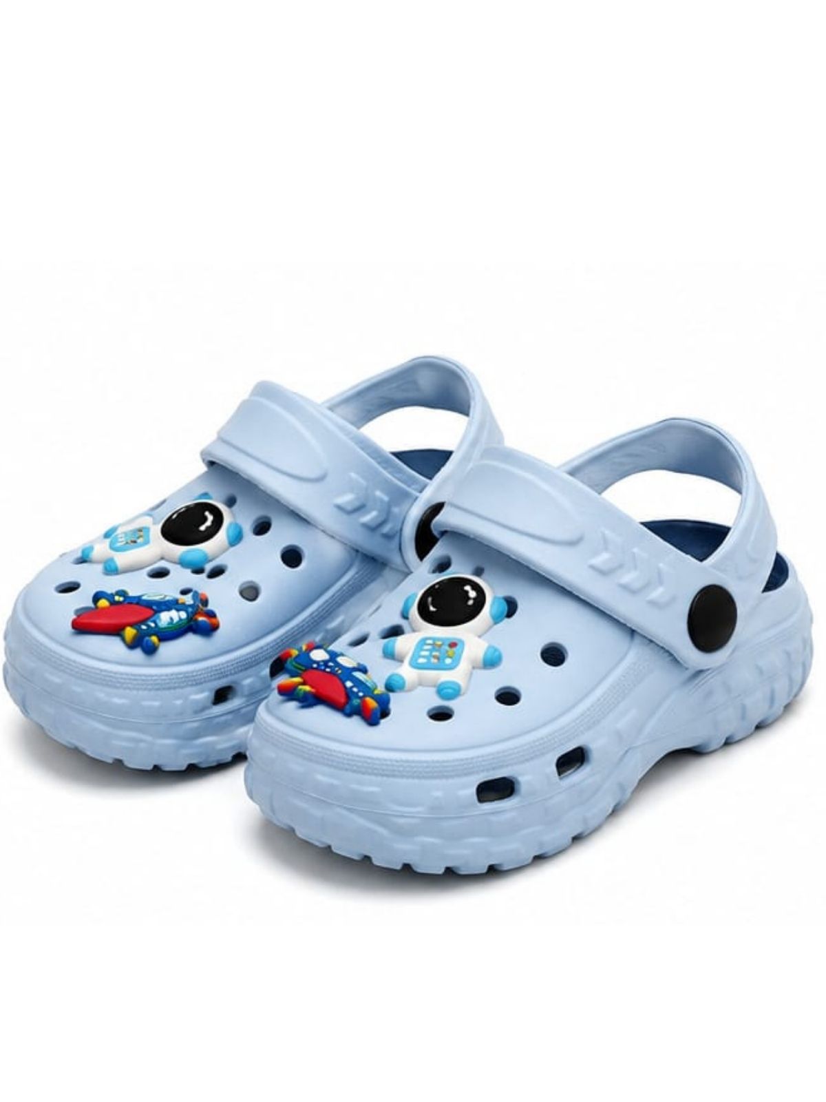 Kidello Kids Comfort Clogs | Lightweight Anti-Slip EVA Sandals with Cute Charms | Soft Cushioned Daily Wear