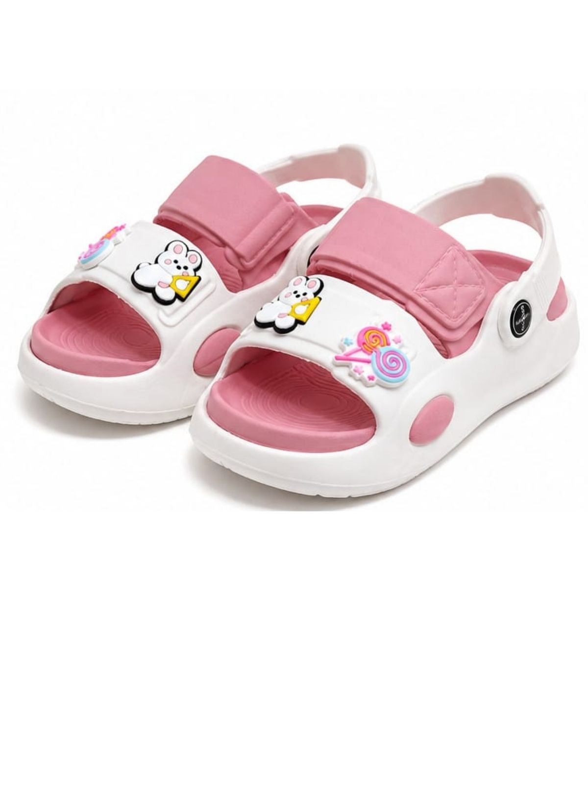 Kidello Kids Comfort Clogs | Lightweight Anti-Slip EVA Sandals with Cute Charms | Soft Cushioned Daily Wear