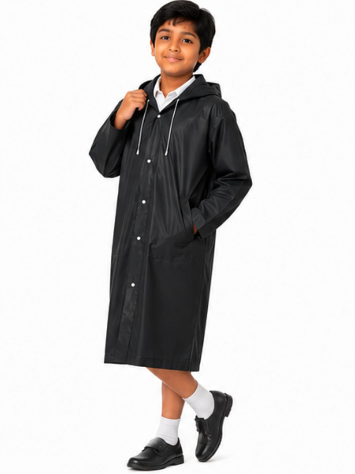 Kidello Kids School Raincoat | Waterproof Hooded Raincoat | School Rain Wear