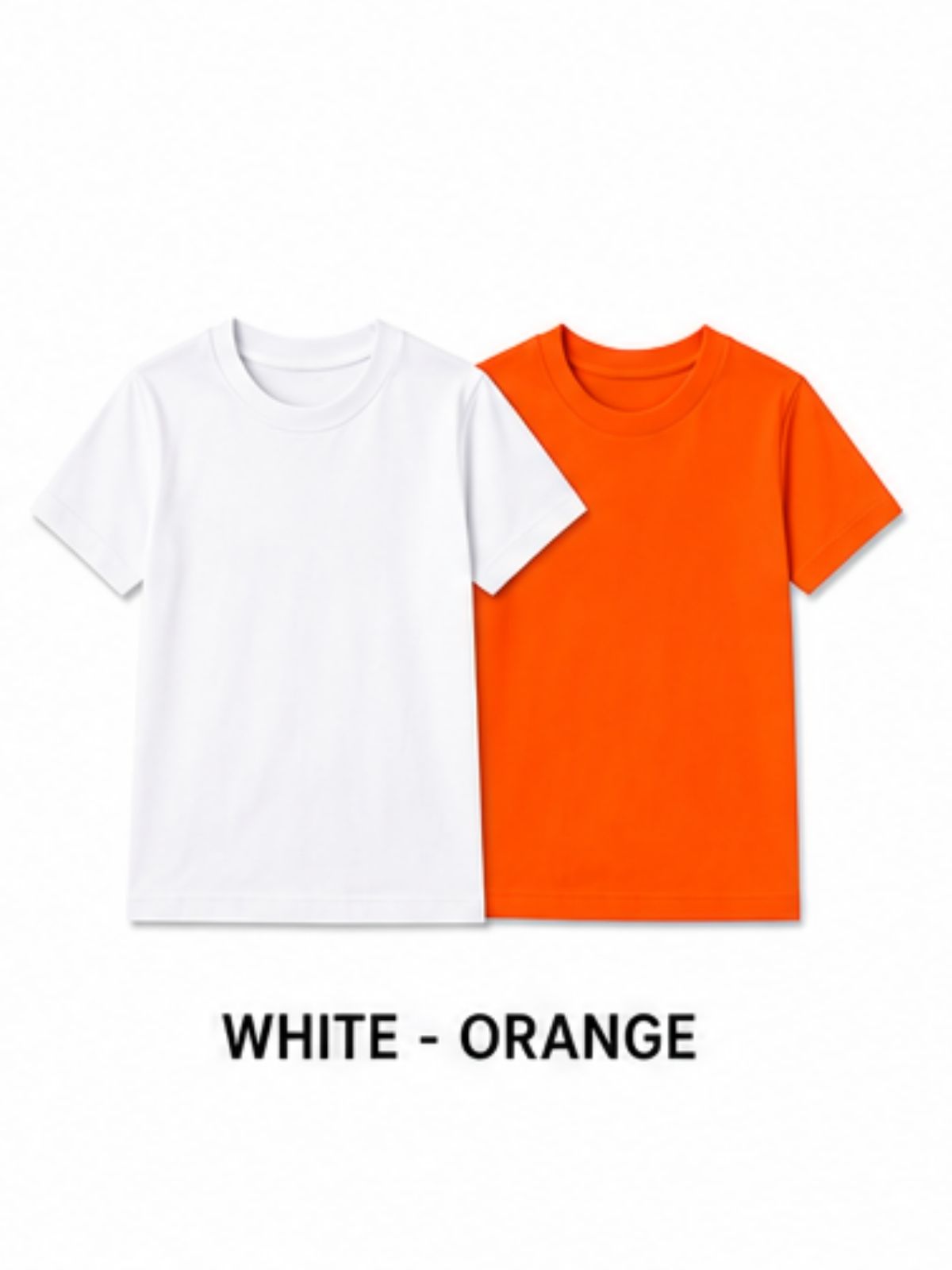 KIDELLO Boys Pure Cotton Round Neck T-Shirt | Soft Breathable Casual Wear for Kids | Regular Fit Half Sleeve Tee (Pack of 2)