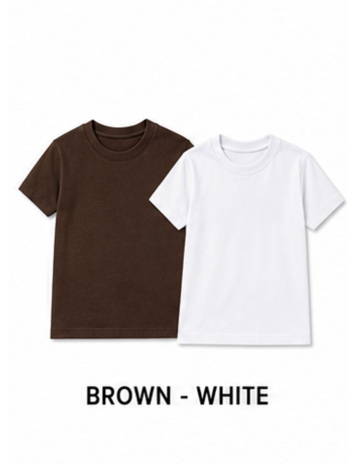 KIDELLO Boys Pure Cotton Round Neck T-Shirt | Soft Breathable Casual Wear for Kids | Regular Fit Half Sleeve Tee (Pack of 2)