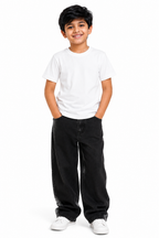 KIDELLO Boys Pure Cotton Round Neck T-Shirt | Soft Breathable Casual Wear for Kids | Regular Fit Half Sleeve Tee (Pack of 2)